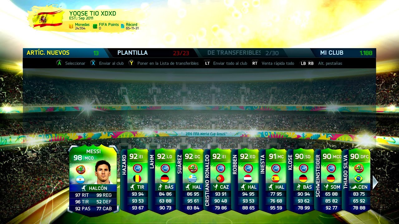 RETRO FIFA 14 MUNDIAL - PACK OPENING BRUTAL!