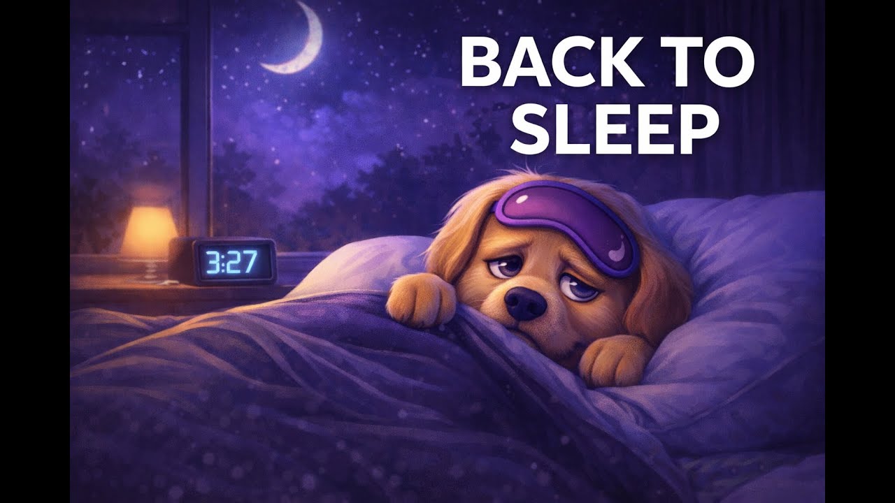 Sleep Music for Waking Up at Night – Fall Back Asleep (3 Hours)