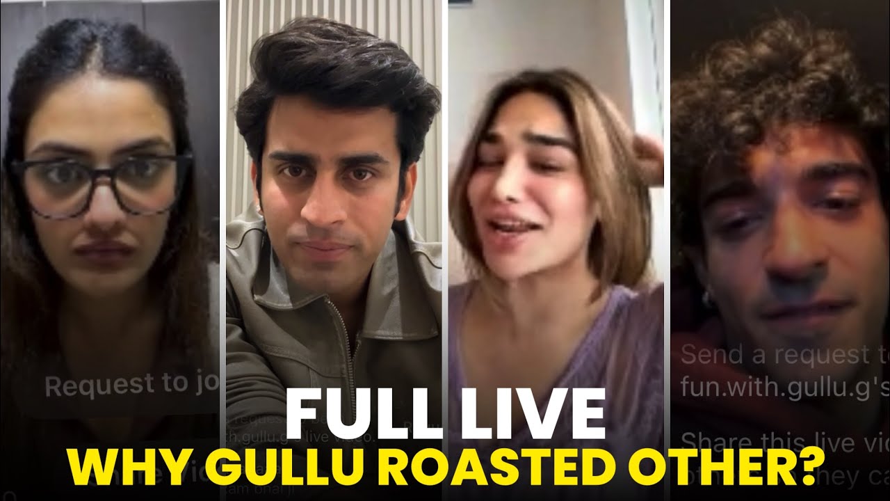 Gullu Goes LIVE with Gauresh, Zalak & Kaira | Fun Group Live 🔥