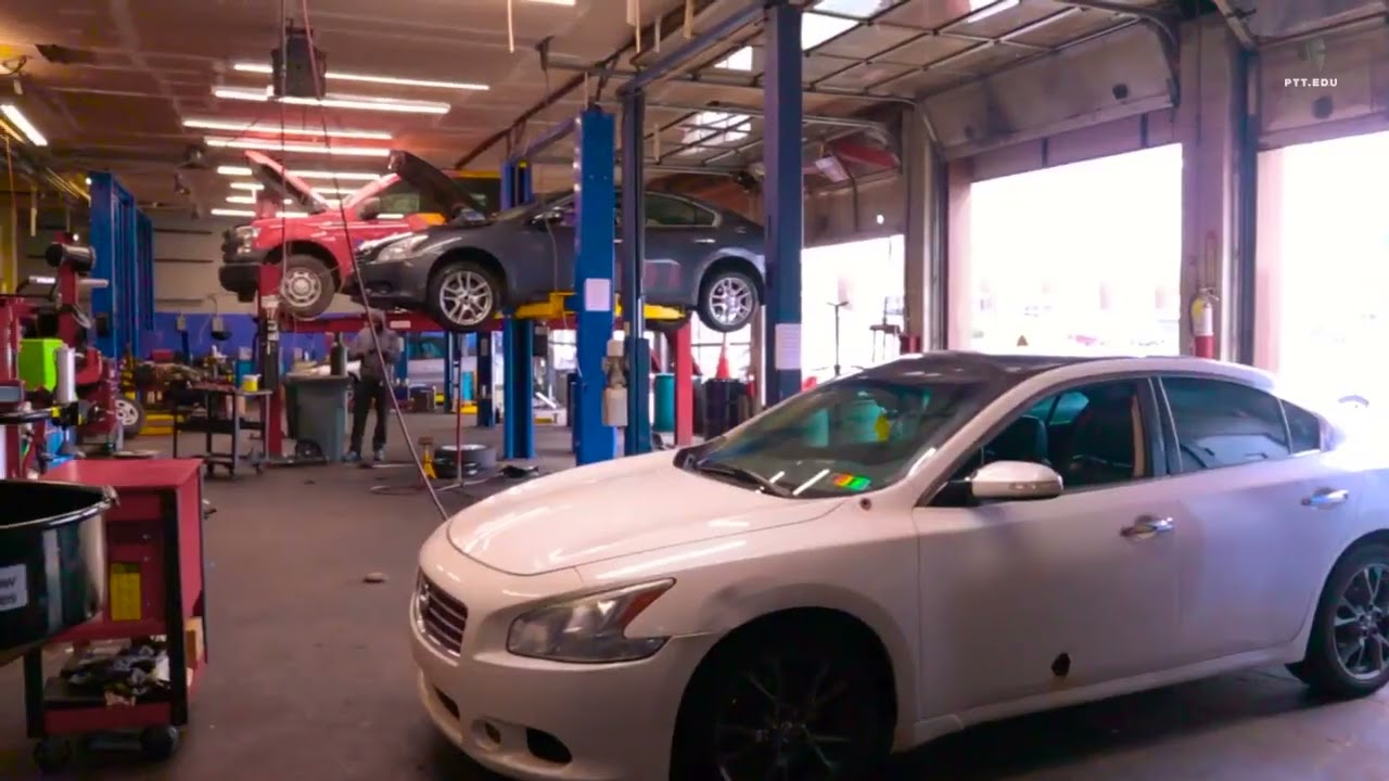 Automotive training campus virtual tour | PTTI | Automotive technician | trade school