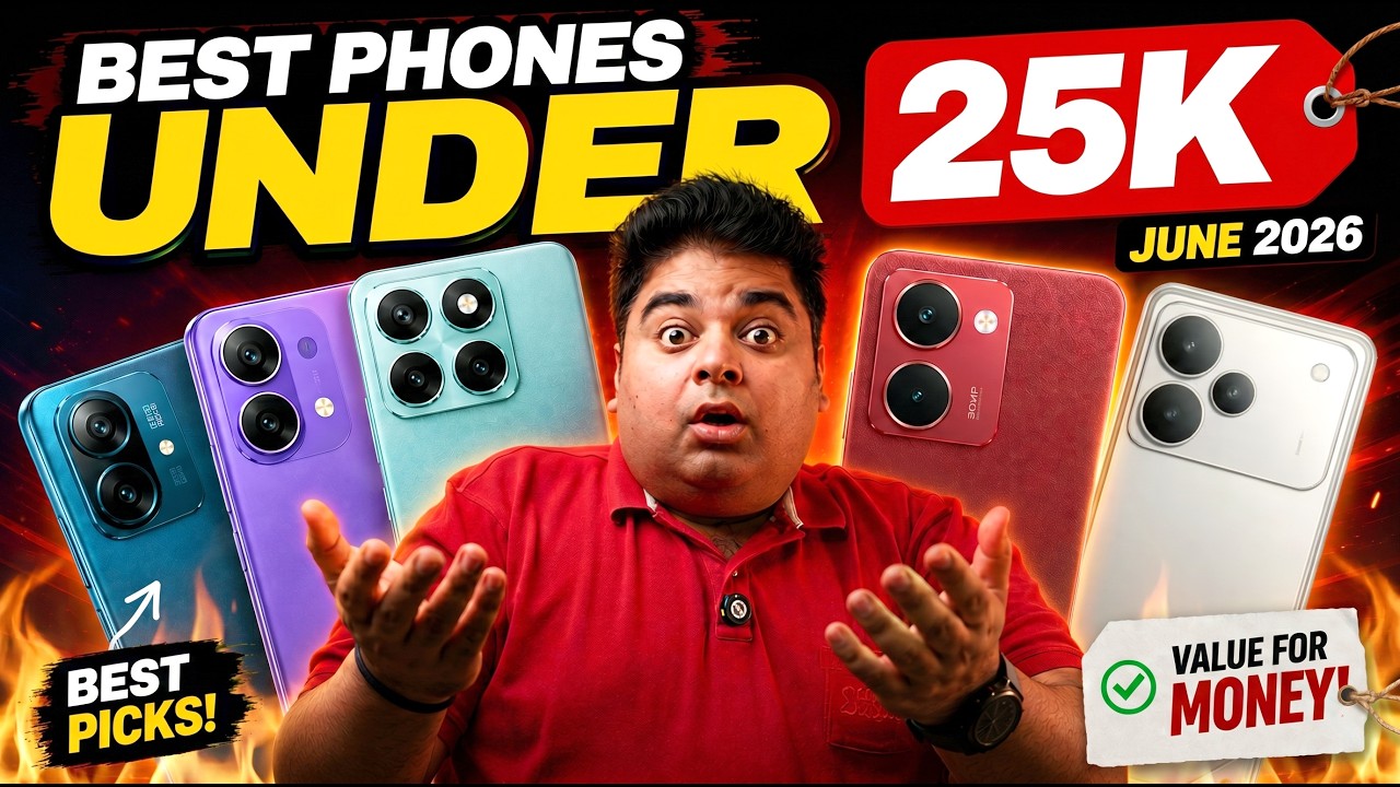 Best Smartphones Under 25000 in June 2026 | Don't Buy Wrong Phones! | Gizmo Gyan