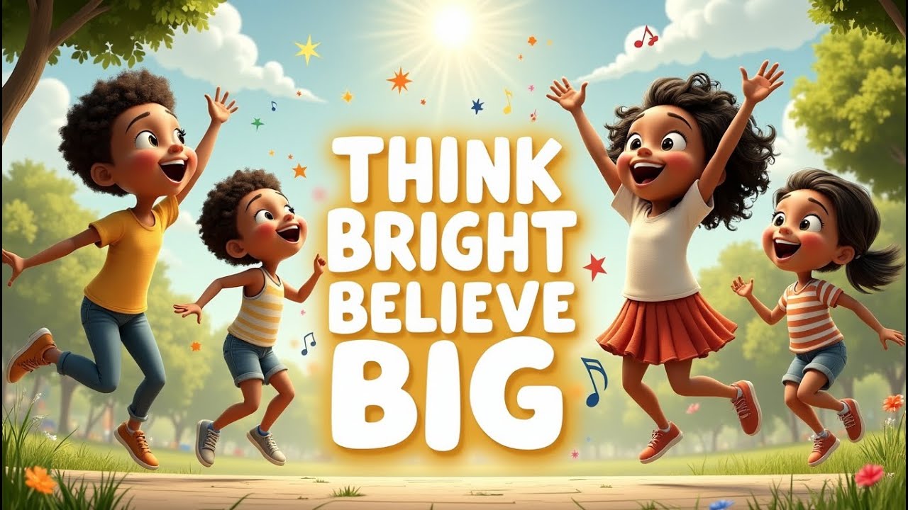 Think Bright, Believe Big | Positive Mindset for Kids