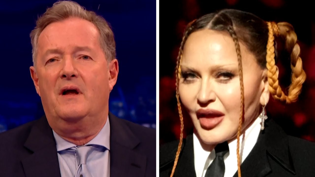 Piers Morgan Reacts To Madonna's 