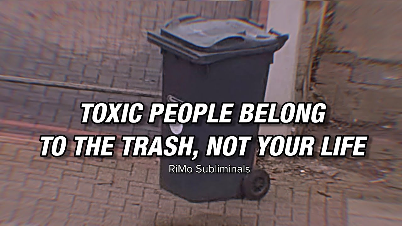 REMOVE TOXIC PEOPLE FROM YOUR LIFE subliminal ★ PERMANENT EFFECT ‼️