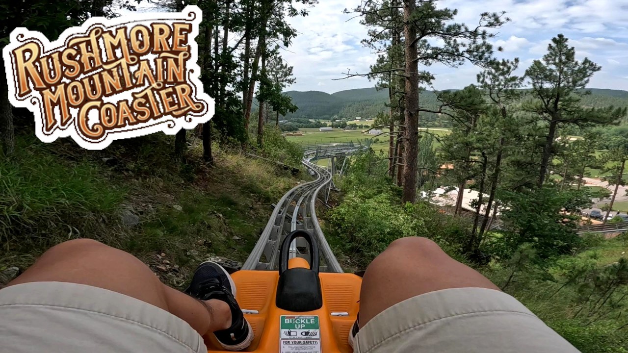 POV Rushmore Mountain Coaster at Rush Mountain Adventure Park (Black Hills, SD)