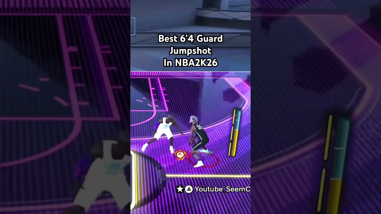 Best 6&rsquo;4 Guard Jumpshot in NBA2K26