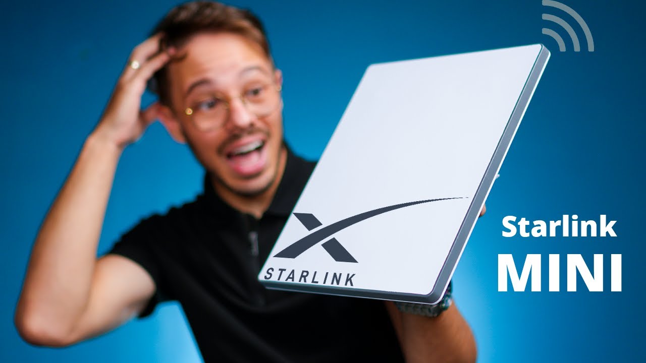 COMPREI A NOVA STARLINK MINI! - Usando no Brasil