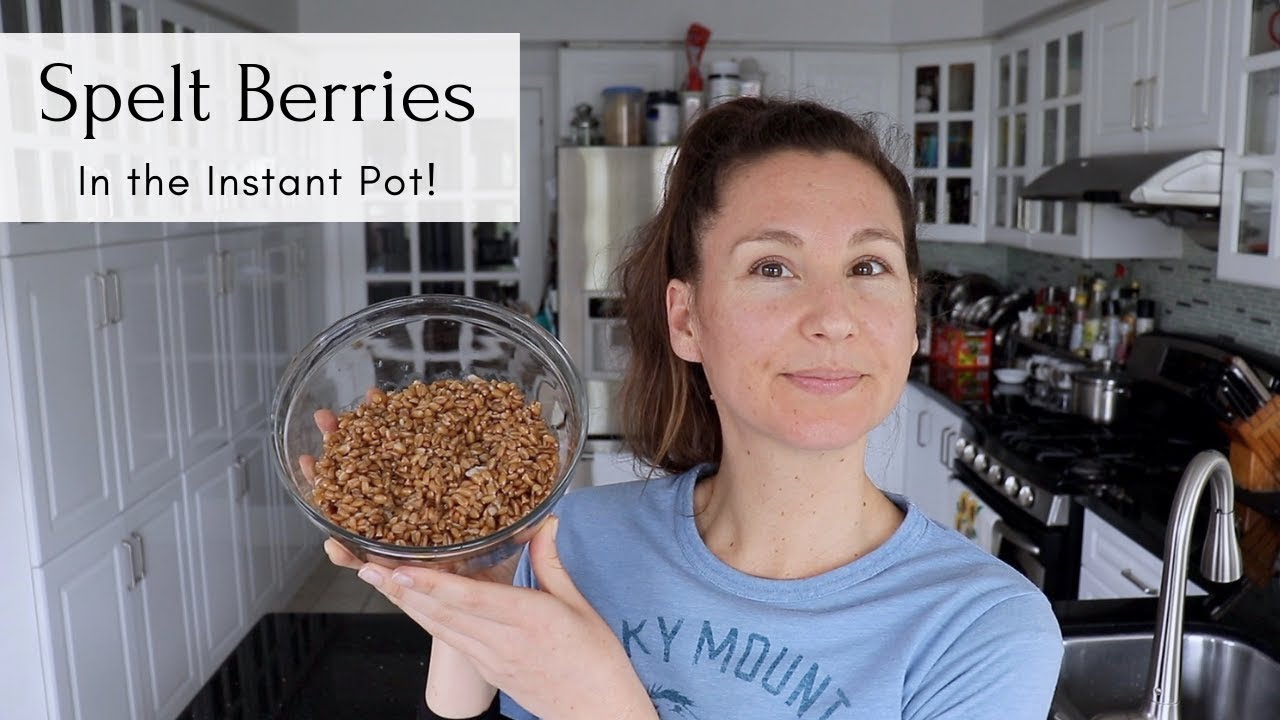 Как приготовить спельту в мультиварке Instant Pot! // Рецепт WFPB Instant Pot (ягоды спельты)