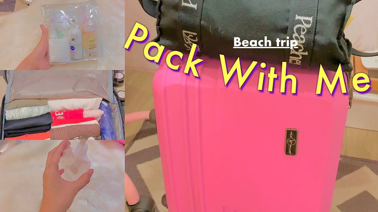 pack with me 🧳 | holiday trip 🏖