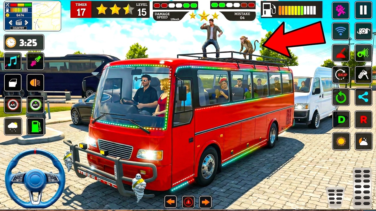 THERE IS A MONKEY ON MY BUS! 🐵😱 Funny Driving Moments! | Xtreme  Hyper