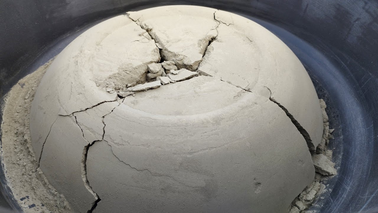Masterpiece Very Phenomenal Pure Cement Crumbling & Shifting  • Fresh Pure Cement Dry crumbling