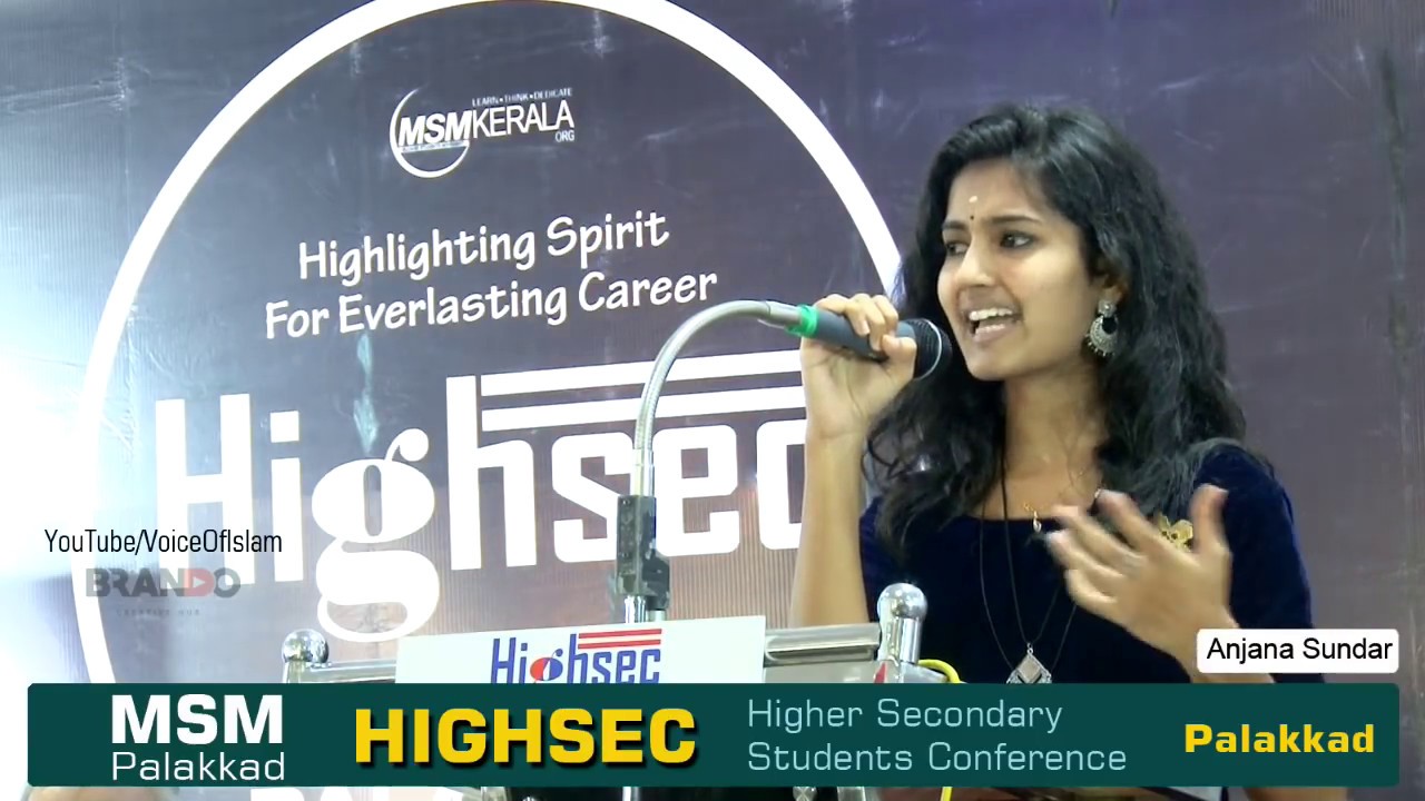 Anjana Sundar I MSM Highsec I Palakkad