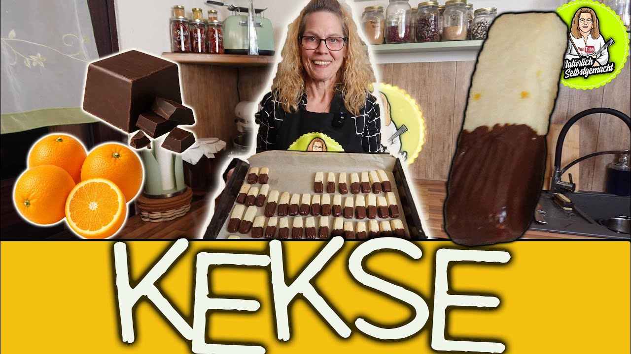 Orangen Schoko Kekse