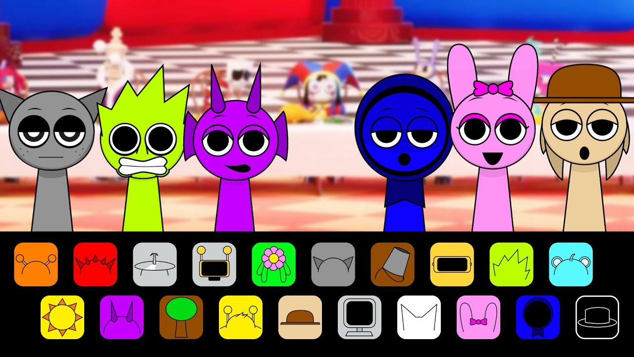 Incredibox Sprunki - TADC MAIN THEME (MOD/COVER OPENING THEME AMAZING DIGITAL CIRCUS)