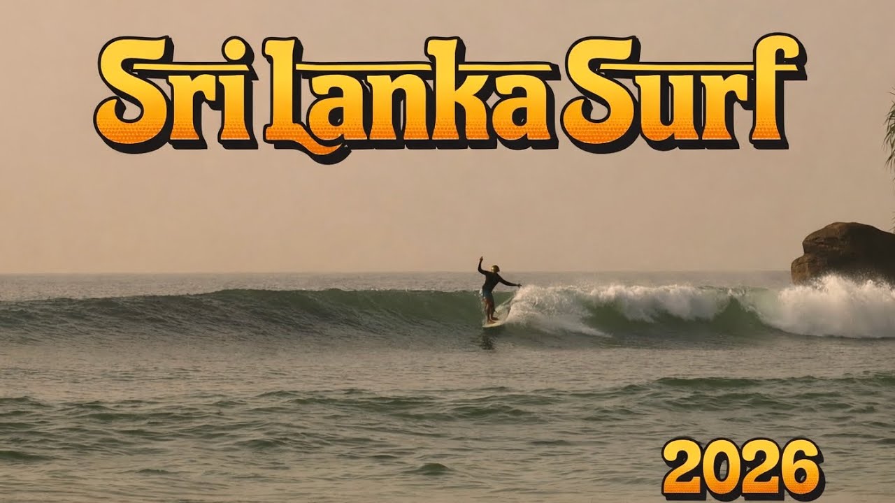 Sri lanka west coast surf. Mirissa in the morning. 