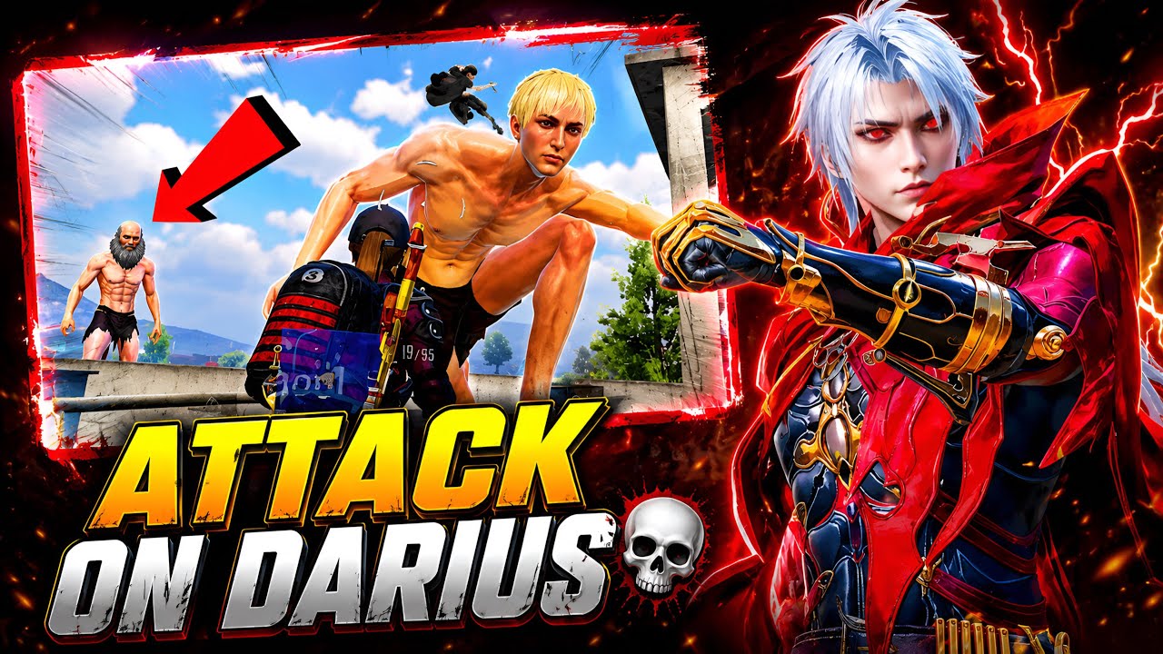 AT*ACK ON DARIUS 💀 | BGMI 3.8