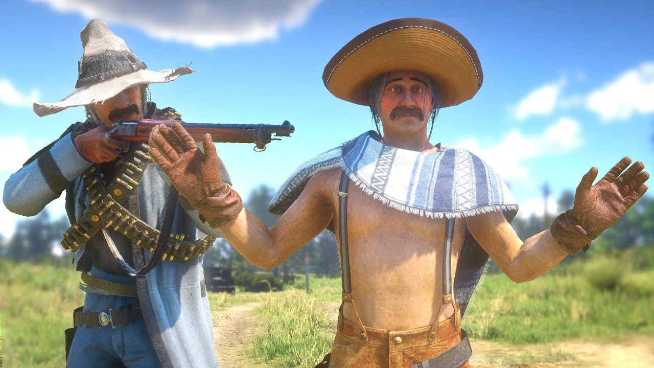 red dead online but I bully everyone for 17 minutes