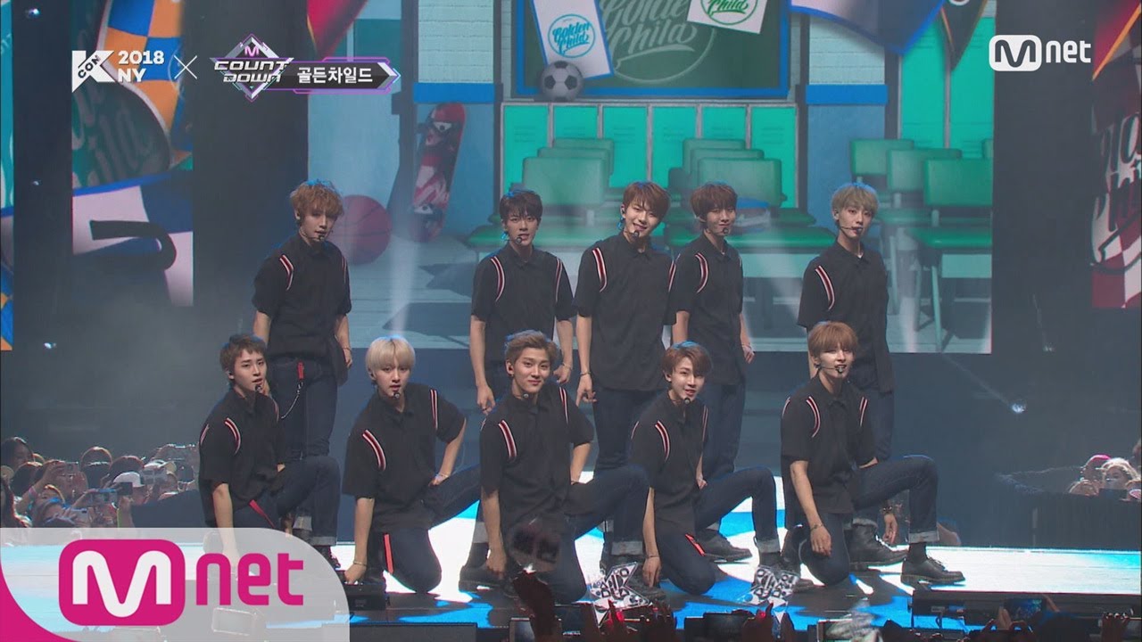 [KCON 2018 NY] Golden Child - INTRO + It's UㅣKCON 2018 NY x M COUNTDOWN 180705 EP.577