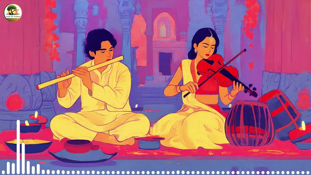 Flute, Violin & Tabla Fusion Music | Relaxing Indian Music for Meditation & Inner Peace