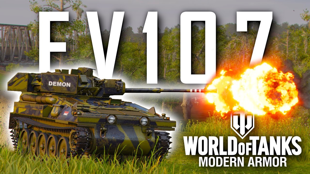 | My Favourite - FV107 | World of Tanks Modern Armor |