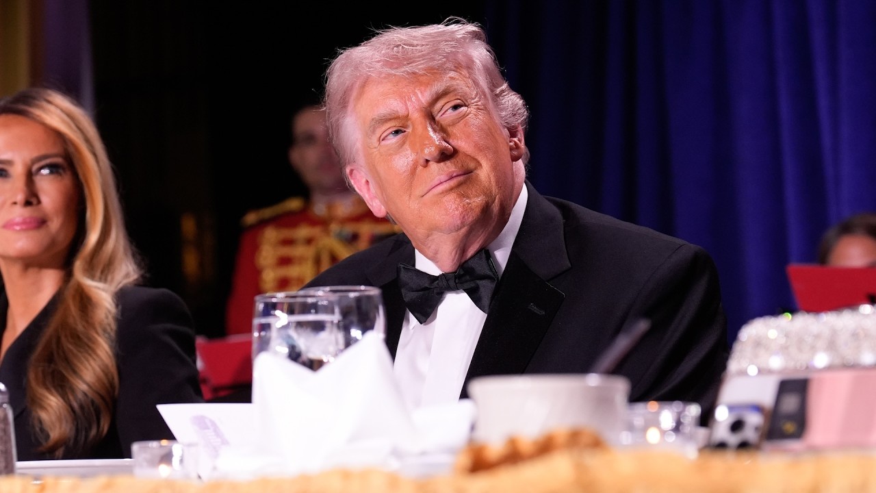 Watch Live: Rescheduled White House Correspondents&rsquo; Dinner underway with speeches from Trump, more