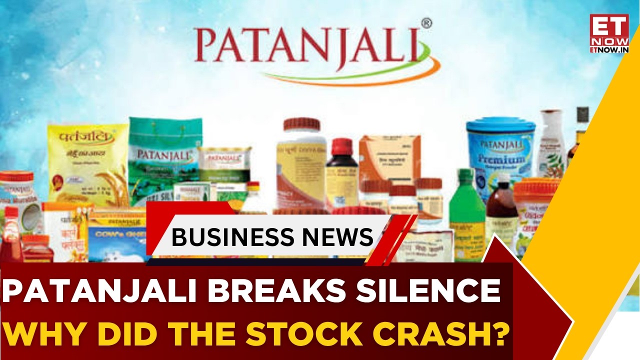 Patanjali Foods прерывает молчание после обвала акций | Ответ руководства | Деловые новости | ET Now