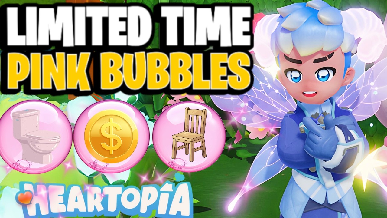 15 Hidden Pink Bubbles Leaving March 6th (Rare Decor!) | Heartopia