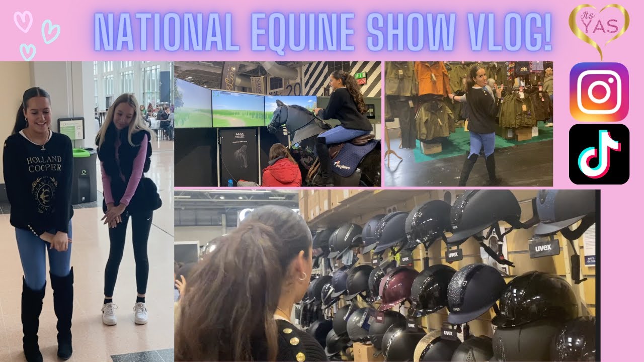 The National Equine Show 2023 (Equestrian Vlog) 