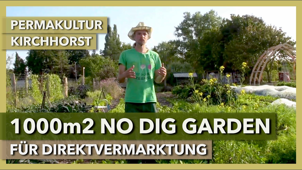 1000m2 No Dig Market Garden | Permakultur Kirchhorst | Rundgang 1