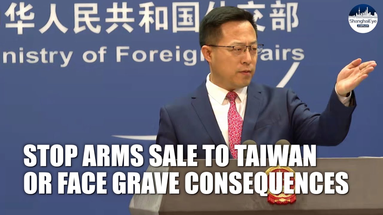 China demands US to stop supporting 'Taiwan independence' with arms sale and wrong maps!