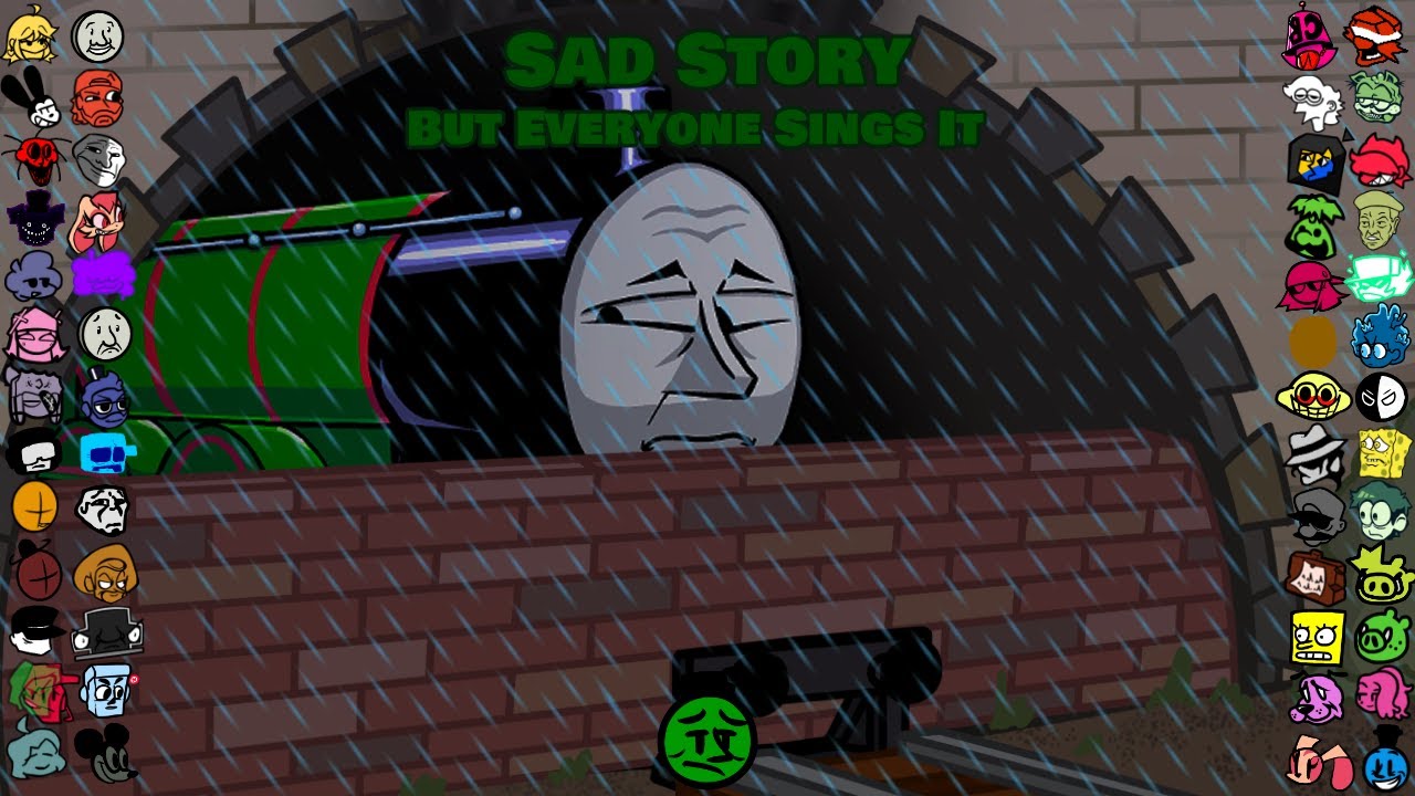 SAD STORY but everyone sings it ! - FNF: Big Engine Brawl BETADCIU