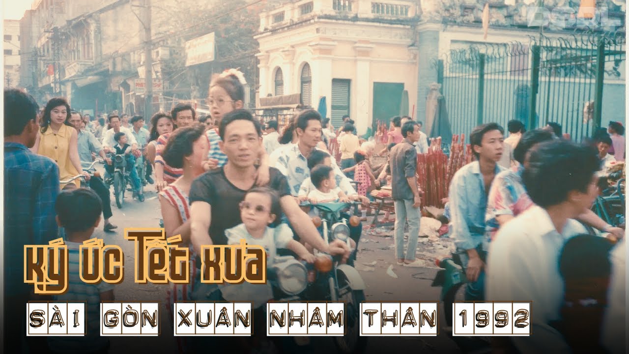 [HD] Sài Gòn Tết Nhâm Thân 1992 | Thành Phố Vào Xuân  | Những Thước Phim Ký Ức