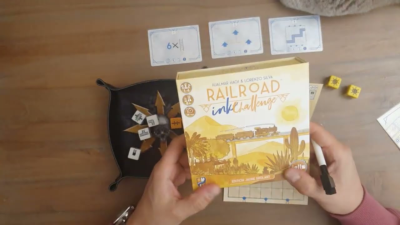 Railroad ink challenge - les règles