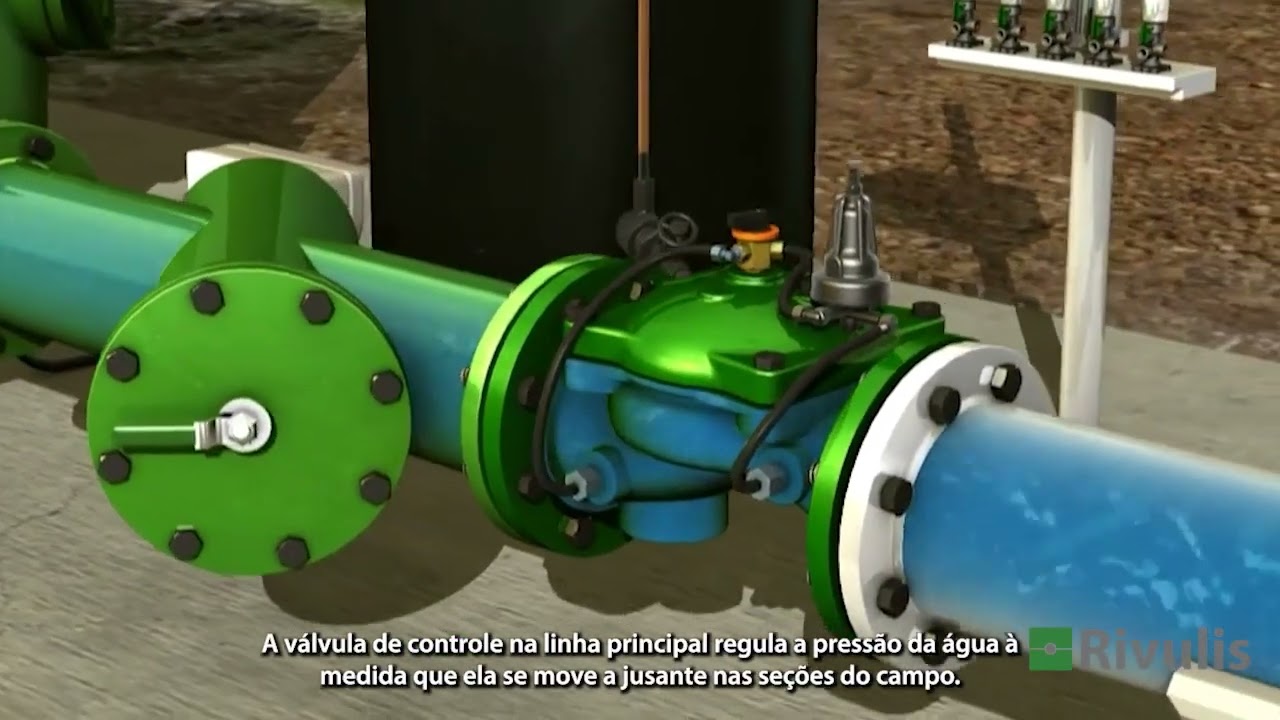 Irrigação por gotejamento subterrâneo (SDI)