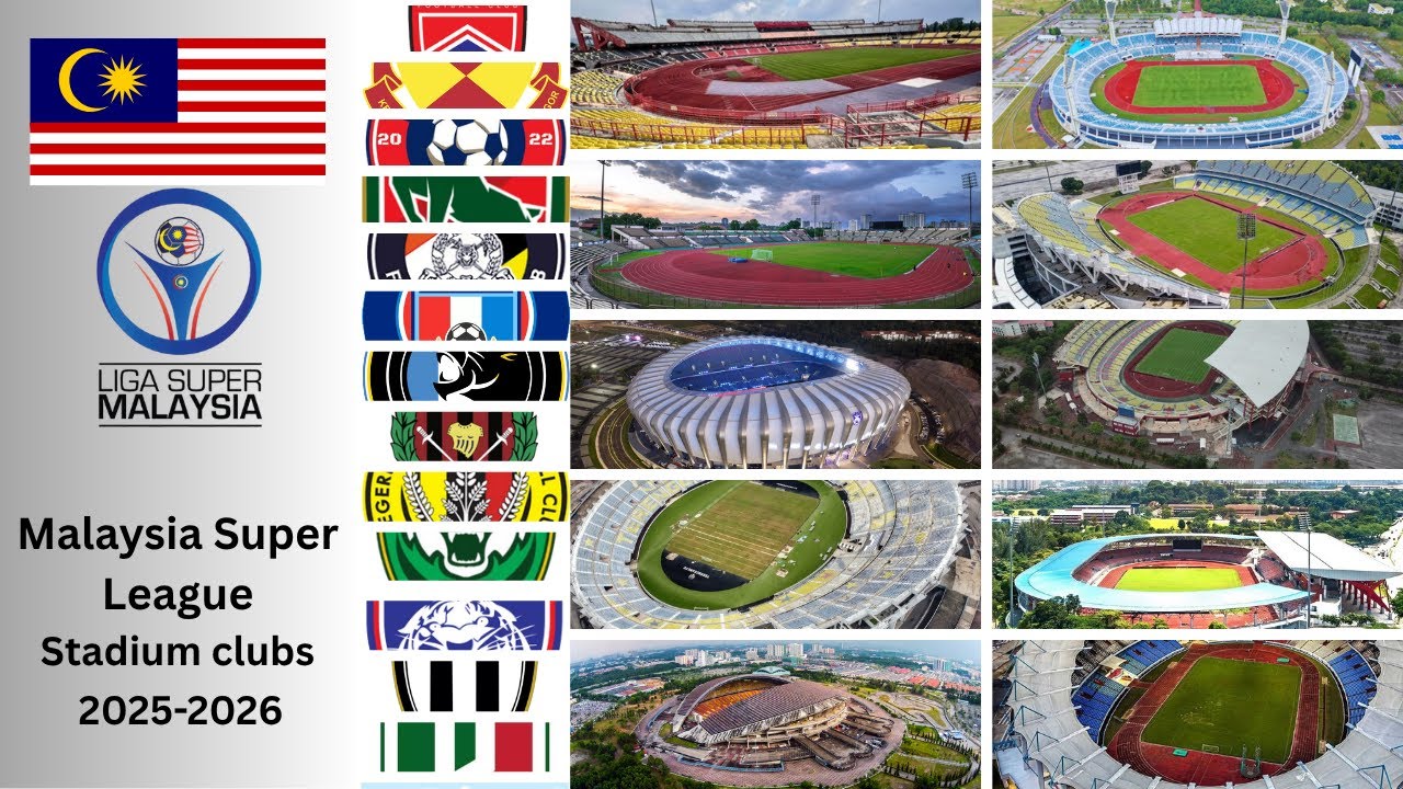 Malaysia Super League Stadiums 2025-2026