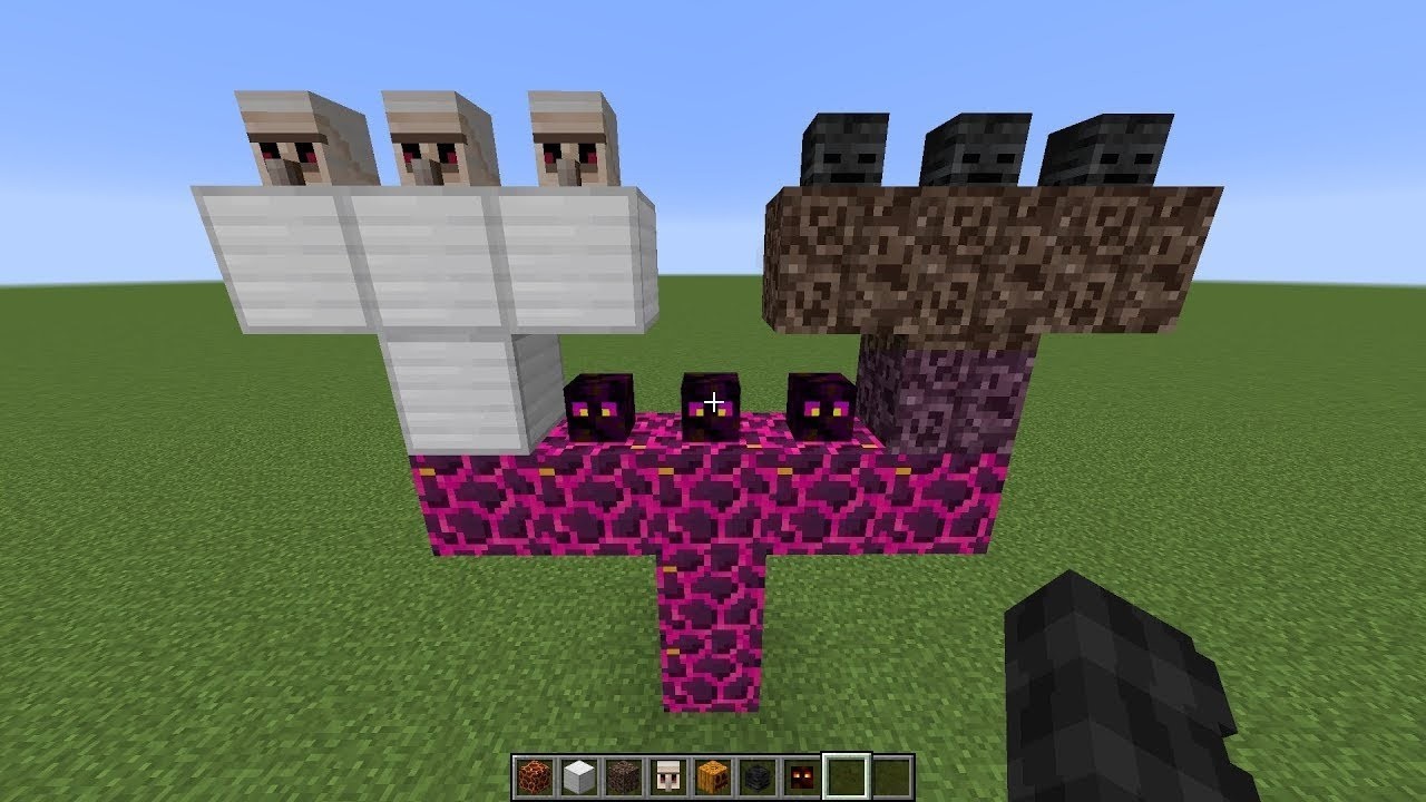 How to make SUPER GOLEM BOSS ? best funny minecraft videos