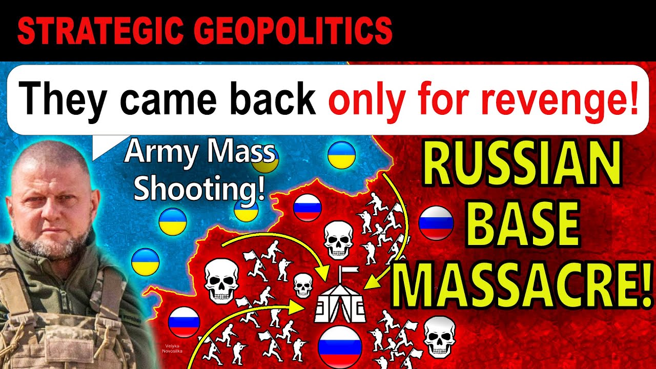 Returned Russian POWs hunt down and kill everyone on their former base!