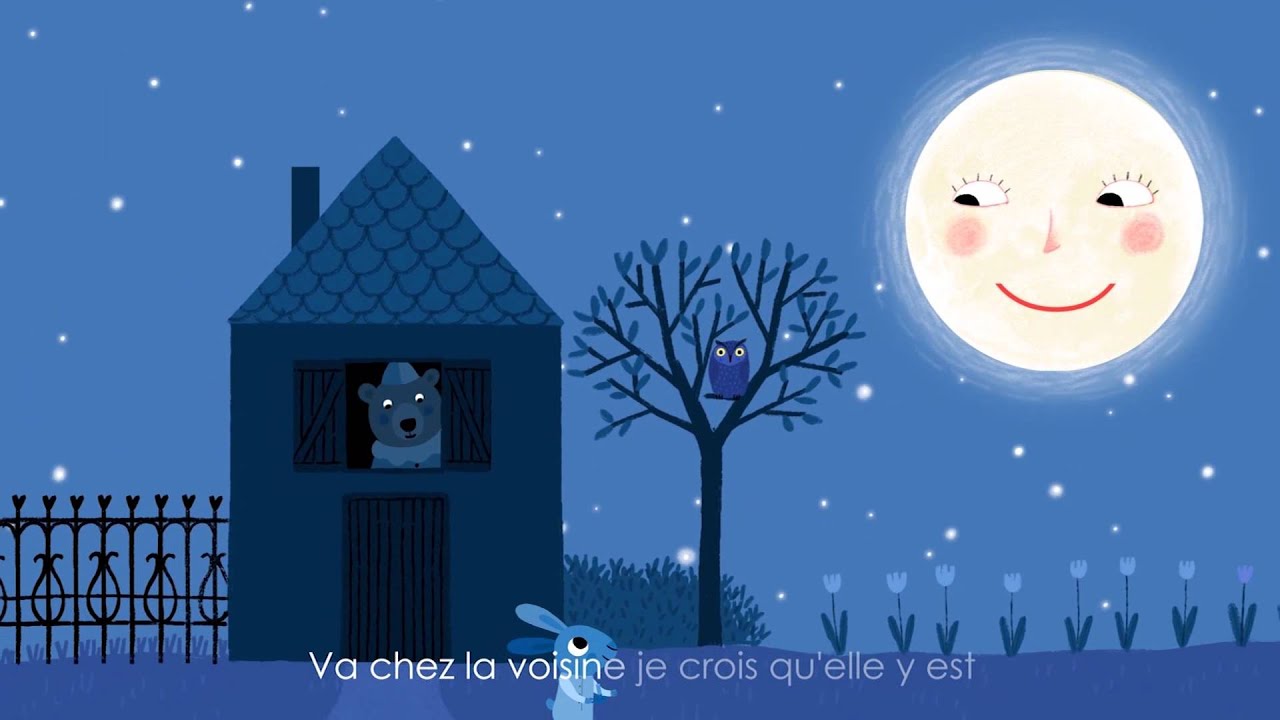 Au clair de la lune - Chansons et comptines avec Pinpin et Lili