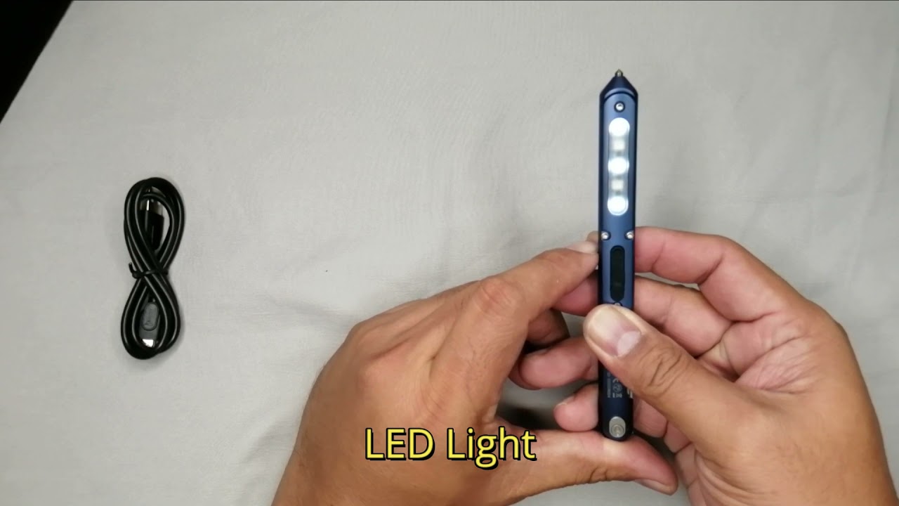 Wuben E62 Tactical Pen with Flashlight