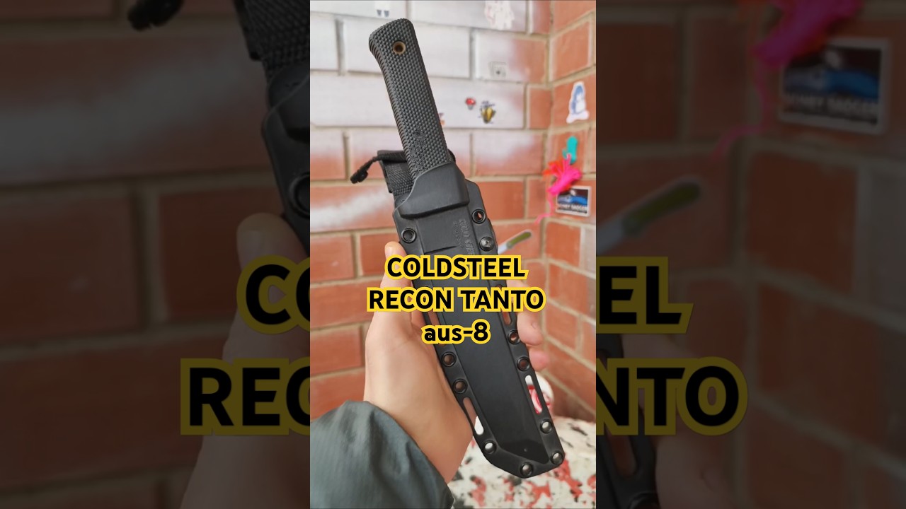 КТО ЕГО НЕ ЗНАЕТ. COLD STEEL RECON TANTO aus 8. #knife #tanto #recon #нож #фикс