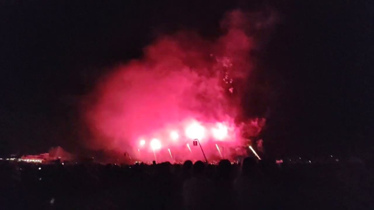 15 août 2022 Feu d'artifice pyrotechnique a Royan