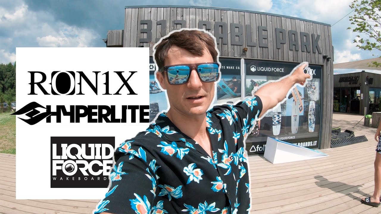 2021 Ronix, Liquid Force ir Hyperlite vandenlenčių testinė diena @313cablepark