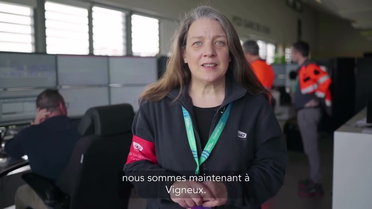 Mise en service du poste d'aiguillage de Villeneuve-Saint-Georges