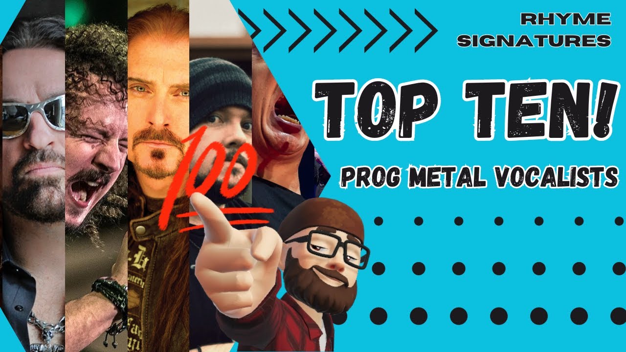 The Ten Best Prog Metal Vocalists... EVER!
