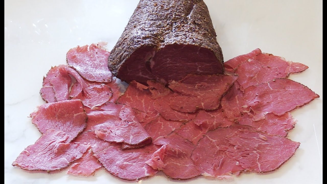 Pastrami aus einem falschem Filet. Schritt für Schritt mit Rezept.