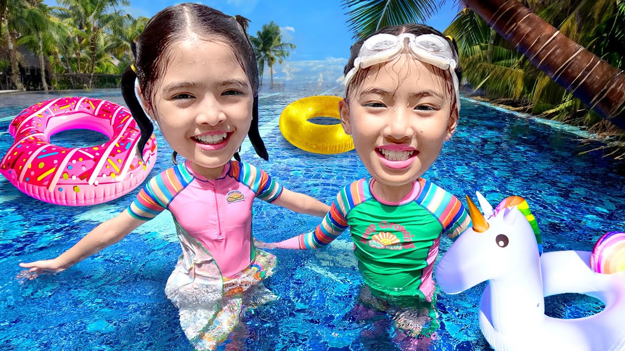 หนูยิ้มหนูแย้ม ว่ายน้ำที่ Handsome Fitness