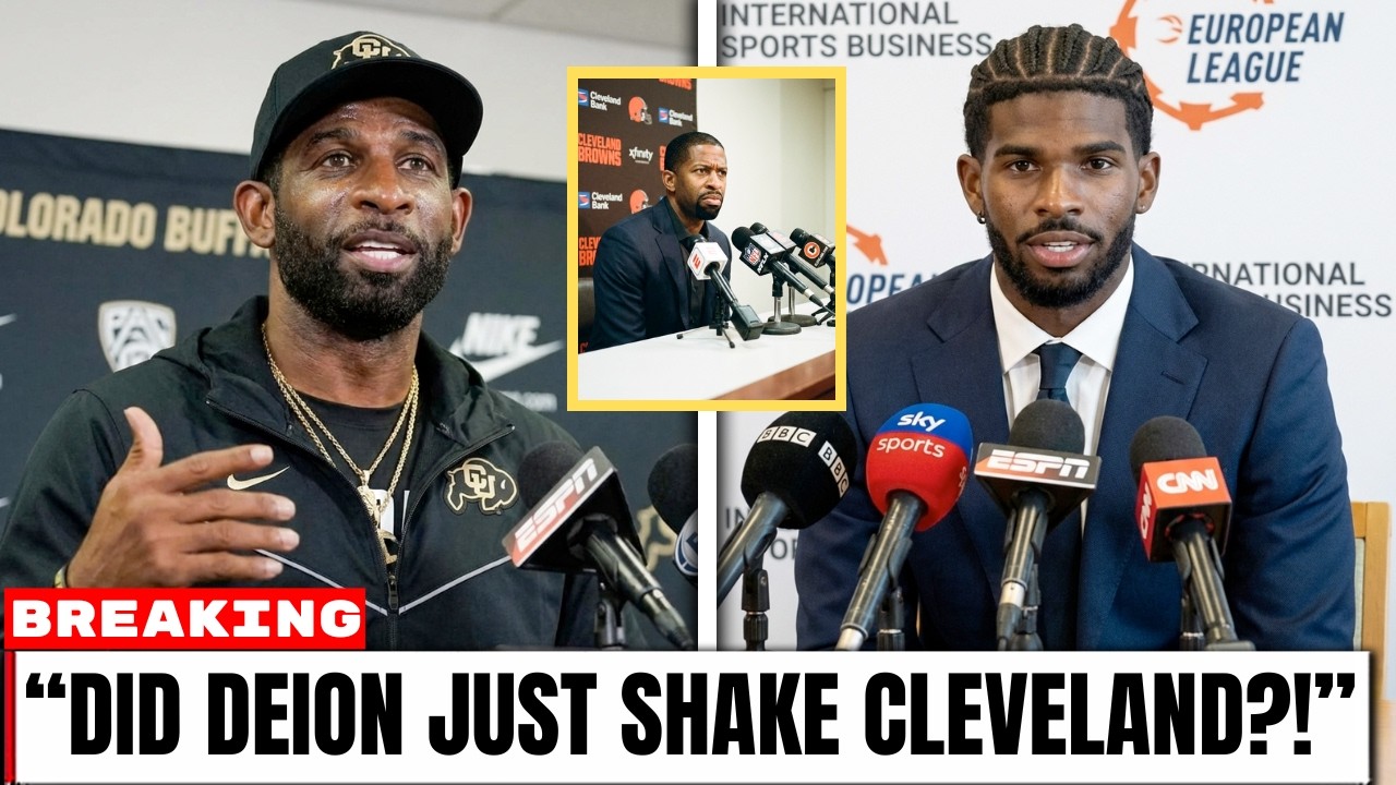 BREAKING: Browns PANIC After Deion Reveals Shedeur’s $200M Euro Deal
