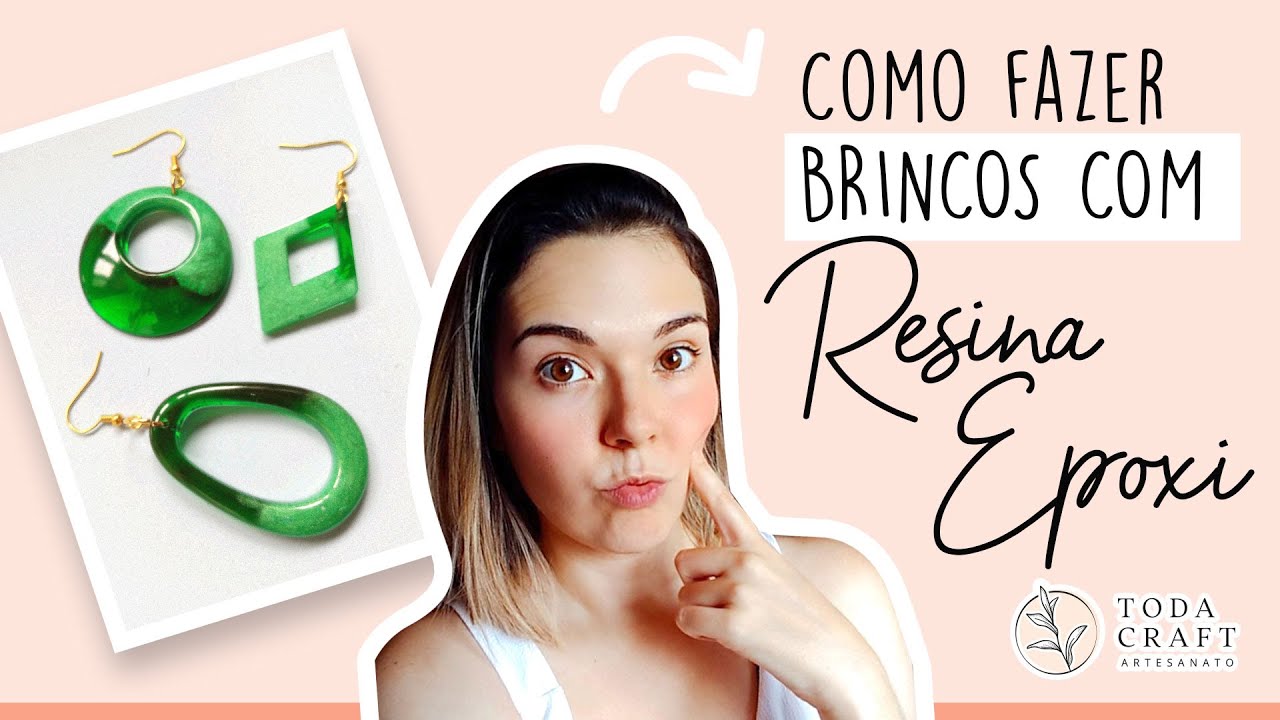 COMO FAZER BRINCOS DE RESINA EPOXI - Venda e ganhe dinheiro!