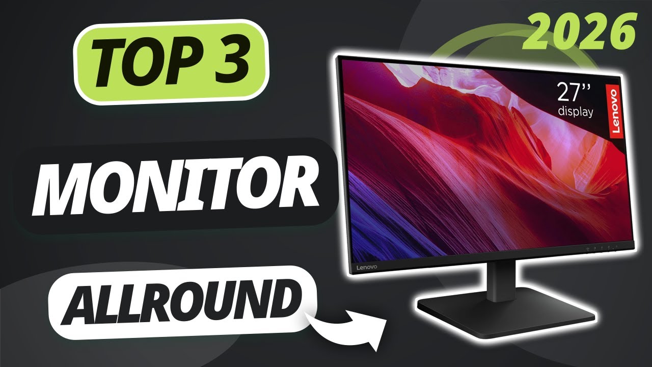 Der beste ALLROUND MONITOR 2026 | TOP 3 Monitore im Vergleich