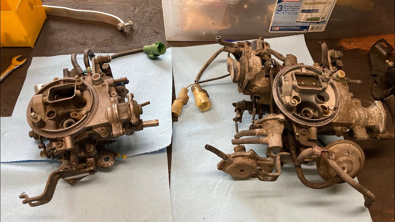 1984-1987 Honda Civic carburetor difference￼￼
